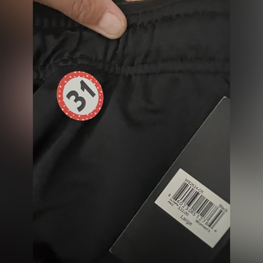 Black women shorts new with tags